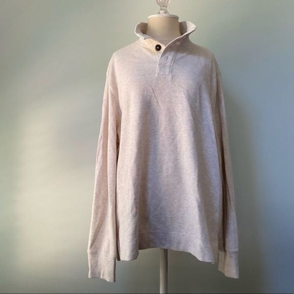 Urban pipeline 1/4 Button Thermal Pullover
